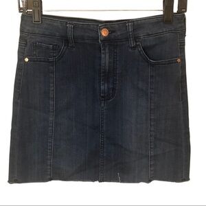 Celebrity Pink Ladies Denim Mini Skirt Size 7/28